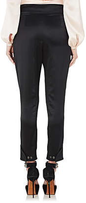 Givenchy Women's Silk Satin High-Waist Pants