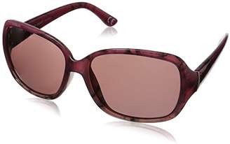 Foster Grant Women's Skylor Pol Polarized Rectangular Sunglasses