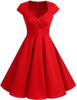 Thumbnail for your product : Bbonlinedress 1950s Summer Vintage Sweetheart Classy Rockabilly Cocktail Swing Dress M