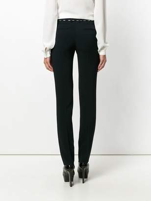 Thierry Mugler embellished waistband pleated trousers