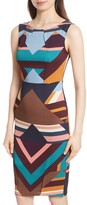 Thumbnail for your product : Tracy Reese Women's Print Stretch Silk Sheath Dress