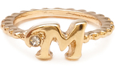 Thumbnail for your product : Forever 21 M Initial Midi Ring
