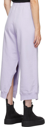 MM6 MAISON MARGIELA SSENSE Exclusive Purple Split Lounge Pants