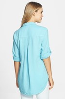 Thumbnail for your product : Side Stitch Roll Sleeve Tunic