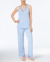 Thumbnail for your product : Thalia Sodi Lace-Trimmed Knit Pajama Set, Created for Macy's