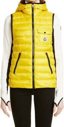 moncler coat yellow