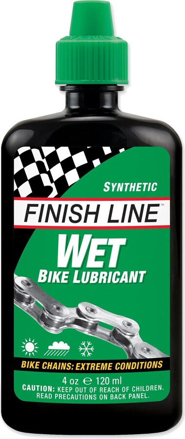Finish Line Wet Bike Chain Lube, Rust