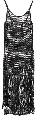 Simon Miller Women's Ceres Perforated Leather Slip Dress