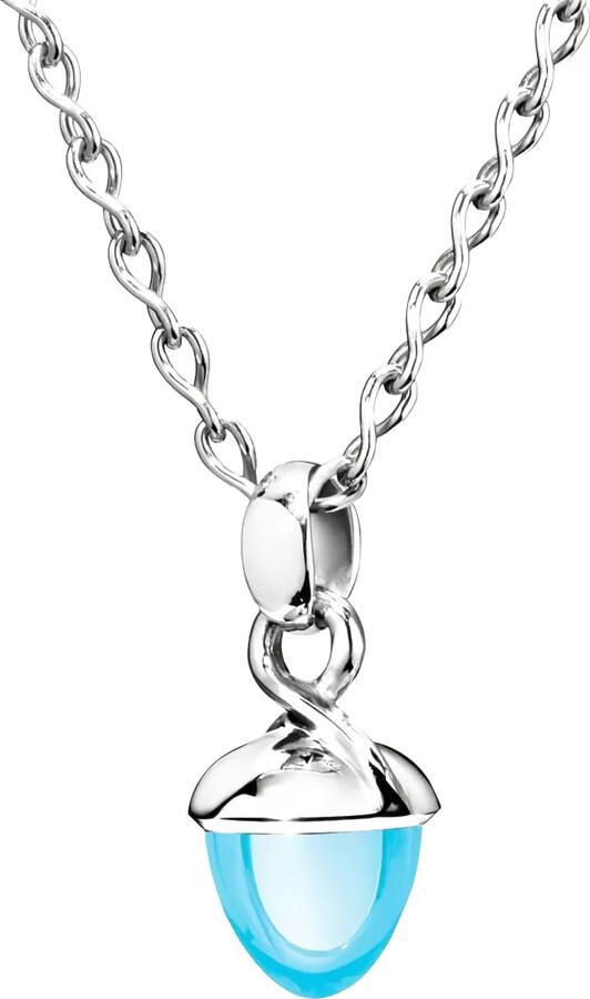 Tamara Comolli 18K white gold Bouquet topaz necklace