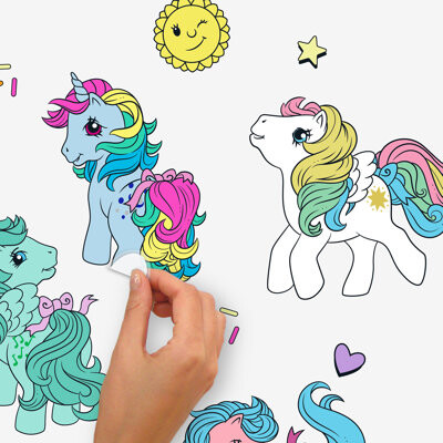 Room Mates Retro Characters Wall Decals