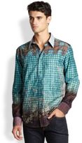 Thumbnail for your product : Robert Graham Swashbuckler Woven Cotton Sportshirt
