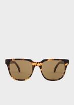 Thumbnail for your product : Paul Smith Honeycomb Tortoise 'Aubrey' Sunglasses
