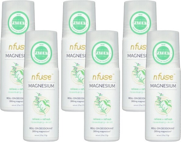 Infuse NfuseNaturalRosemaryMintDeodorantMagnesium-Caseof6/2.7oz