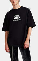 Thumbnail for your product : Balenciaga Men's BB-Logo Jersey Oversized T-Shirt - Black