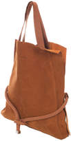 Thumbnail for your product : Italian Leather Belted Suede Tote