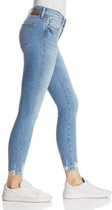 Mavi Jeans Adriana Skinny Ankle Jeans in Destructed Vintage