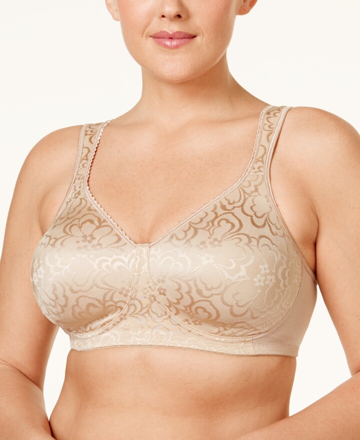 Playtex 18-Hour Ultimate Lift Wireless Bra Wirefree Bra with Support Full- Coverage Wireless Bra for Everyday Comfort - ShopStyle