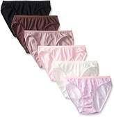 Thumbnail for your product : Fruit of the Loom Women's 6-Pack Cotton Bikini Panties