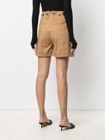 Thumbnail for your product : DSQUARED2 High-Waisted Pleated Shorts