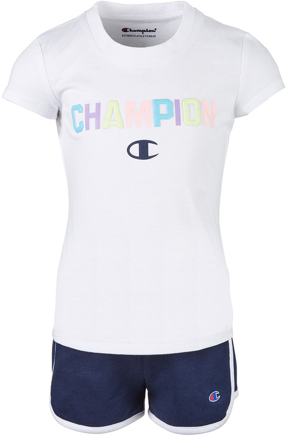 white champion shirt girls