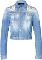 Thumbnail for your product : DSquared 1090 Dsquared2 Embroidered Denim Jacket