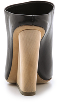 Thumbnail for your product : Vic Matié Open Toe Wedge Mules