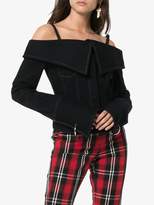 Thumbnail for your product : Marques Almeida off the shoulder denim top