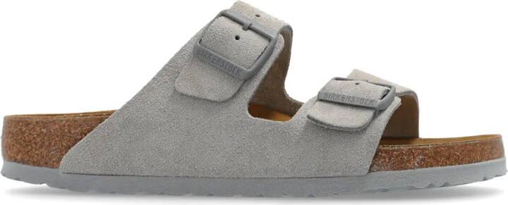 Birkenstock Arizona suede sandals