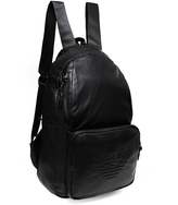 Thumbnail for your product : Armani Jeans Faux Leather Logo Backpack