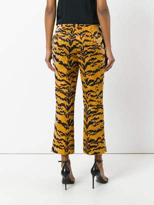 DSQUARED2 tiger-print tailored trousers