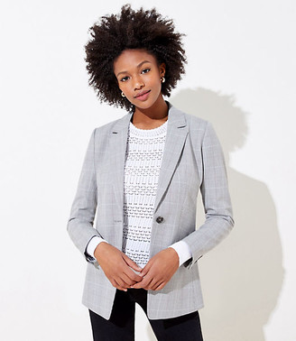 loft gray blazer