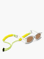 Thumbnail for your product : Loewe Paula's Ibiza - Floaters Foam And Cord Glasses Chain - Yellow