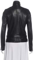 Thumbnail for your product : Ralph Lauren Black Label Leather Zip-Up Jacket