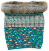 Thumbnail for your product : Missoni Knit Neck Warmer w/ Fur Trim