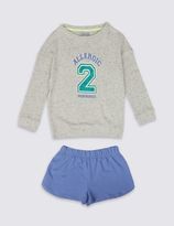 Thumbnail for your product : Marks and Spencer Long Sleeve Pyjamas (6-16 Years)