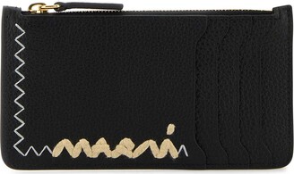 Marni Black Zip-Around Wallet - ShopStyle