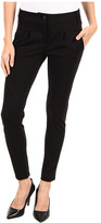 Thumbnail for your product : Tibi Ponte Pleated Seamed Pant w/ Back Ankle Zip