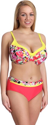 Merry Style Womens Bikini Set P190-57MIA (Pattern-3 EU(Cup 75 D/Bottom  38)=UK(34D/10)) - ShopStyle Two Piece Swimsuits