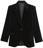 Thumbnail for your product : Theory Cinched Pindot Blazer