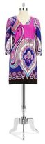 Thumbnail for your product : Ali Ro Paisley Patterned Shift Dress