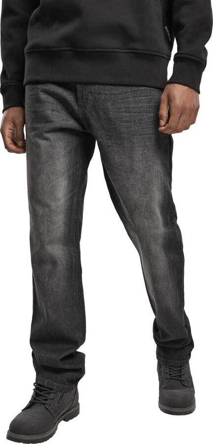 Southpole Herren Stretch Basic Denim Skinny Fit Jeans Black Washed 36/30 -  ShopStyle