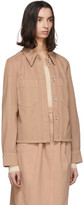 Thumbnail for your product : Lemaire SSENSE Exclusive Pink Denim Boxy Jacket