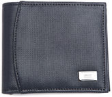Thumbnail for your product : Armani Collezioni Blue Leather Engraved Wallet