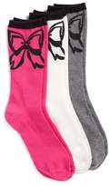 Thumbnail for your product : Kate Spade Bow Of The Weekend 3-Pack Trouser Socks