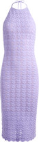 Thumbnail for your product : Alice + Olivia Jone Crochet Halter Dress