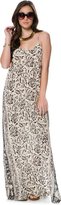 Thumbnail for your product : Chaser Silk Tapestry Maxi Dress