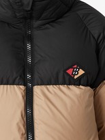 Thumbnail for your product : Burberry Logo Colour-Block Puffer Jacket