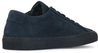 Common Projects Dark blue Original Achilles Suede Sneakers