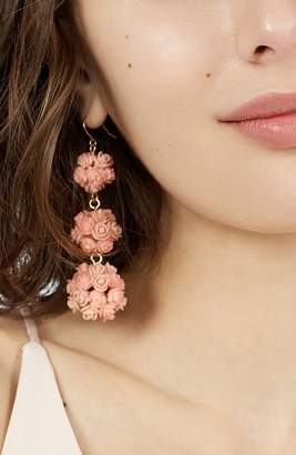 BaubleBar Floral Crispin Earrings