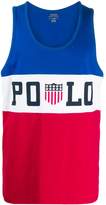 Thumbnail for your product : Polo Ralph Lauren logo print tank T-shirt